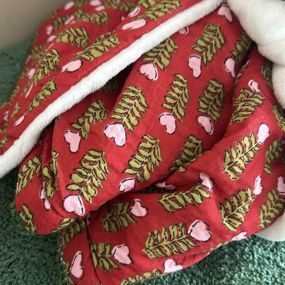 Boundary Reversible Dreamy Gauze Cotton Throw Valentine Heart ♥️ Red Pink NEW - Picture 7 of 10